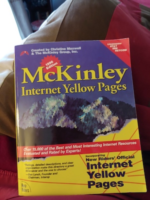 McKinley Group Internet Yellow Pages 1995