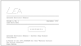 Leonardo Electronic Almanac issue 1